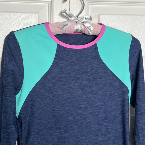 Sofibella Long Sleeve Tennis Top - Picture 2 of 7